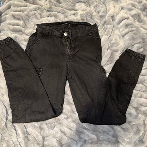 Black Cargo Pants